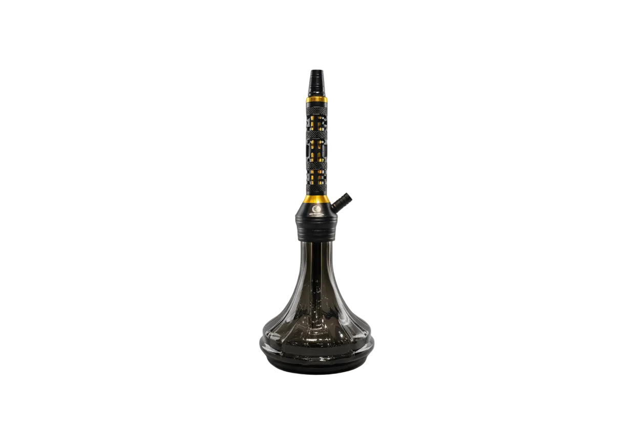 Black - 7 Star Small-4 Hookah - Wee Shisha N' Vape