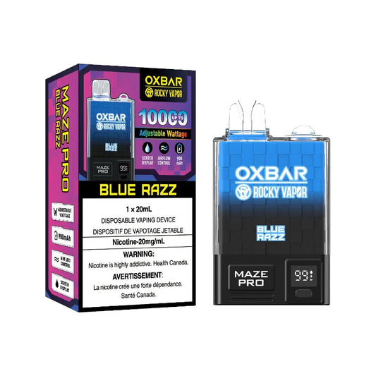 OXBAR Maze Pro 10k - Blue Razz - Disposable - Wee Smoke Shop