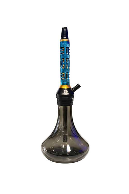 Blue - 7 Star Small-4 Hookah - Wee Shisha N' Vape