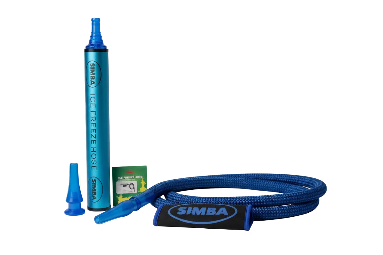 Simba Freezable Hookah Hose - Blue - Wee Shisha n Vape