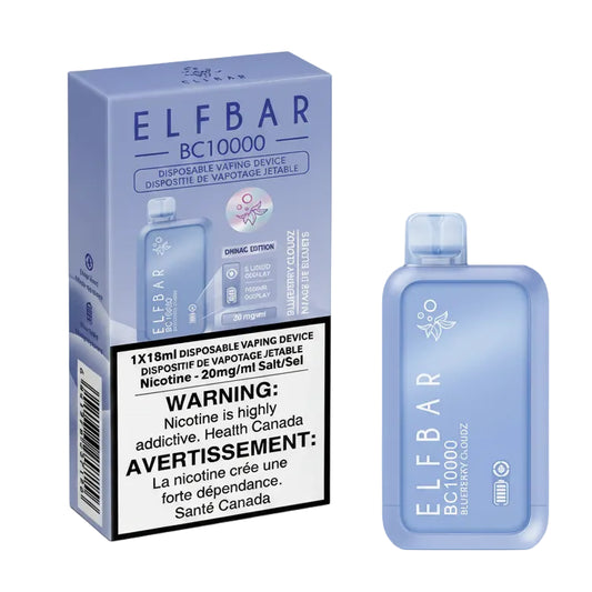 Elf Bar BC10000 - Blueberry Cloudz - Disposable - Wee Shisha N Vape