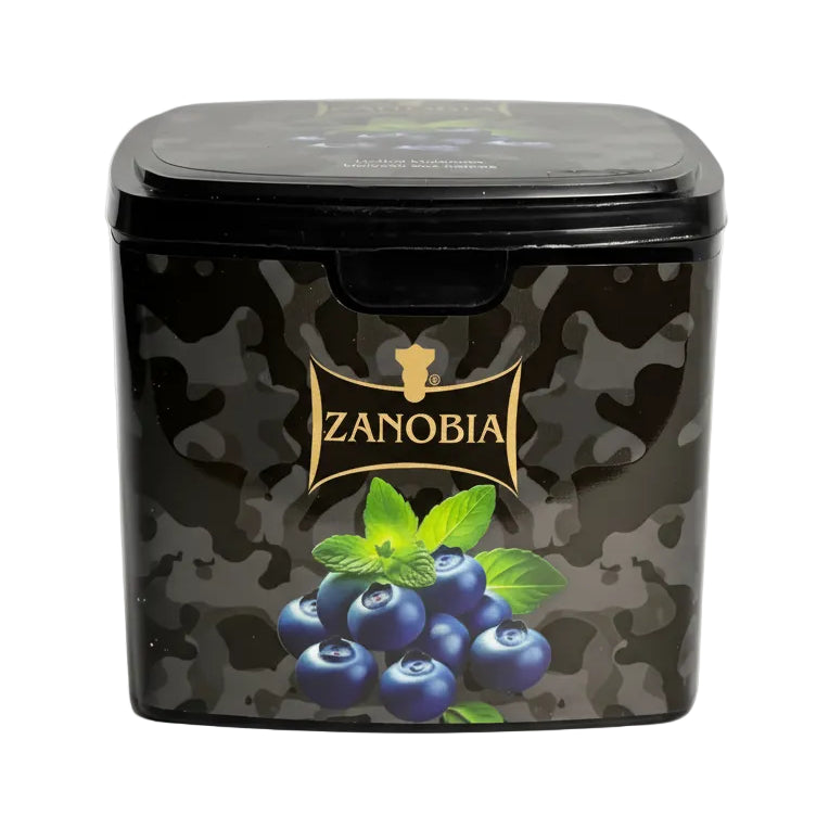 Zanobia Herbal Molasses (250g) - Blueberry With Mint - Wee Shisha N Vape