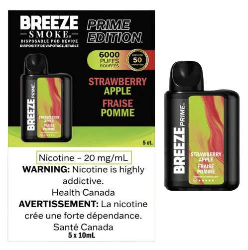 Breeze Prime 6000 - Strawberry Apple