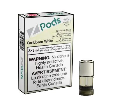 Carribean White - Z Pod - Wee Shisha N Vape 