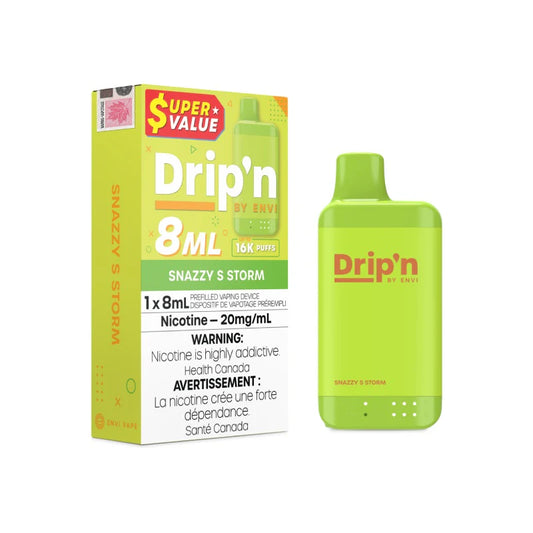 Drip'n 16K - Snazzy S Storm - Disposable - Nicotine - Wee Shisha N Vape