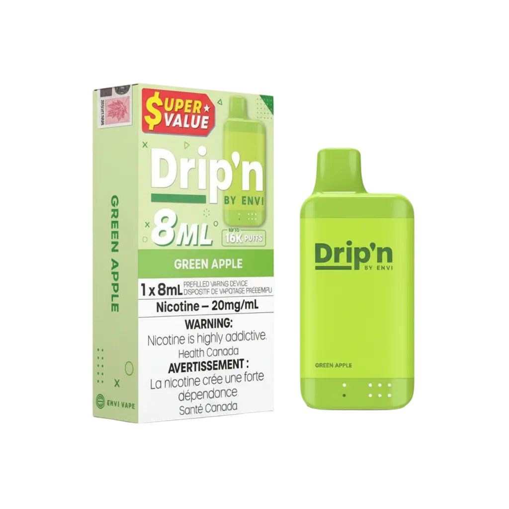 Drip'n 16K - Green Apple - Wee Shisha N Vape