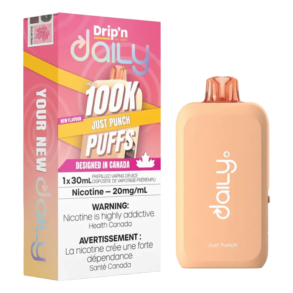 Drip'n Daily 100K Just Punch Wee Shisha N Vape