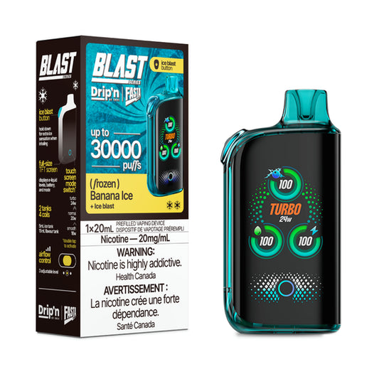 Drip'n X Fasta Blast 30K - Banana Ice