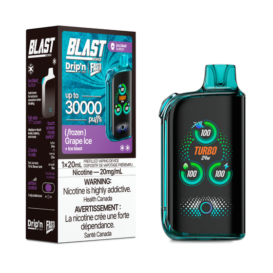 Drip'n X Fasta Blast 30K - Grape Ice
