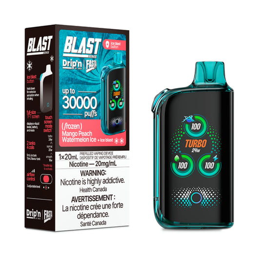 Drip'n X Fasta Blast 30K - Mango Peach Watermelon Ice
