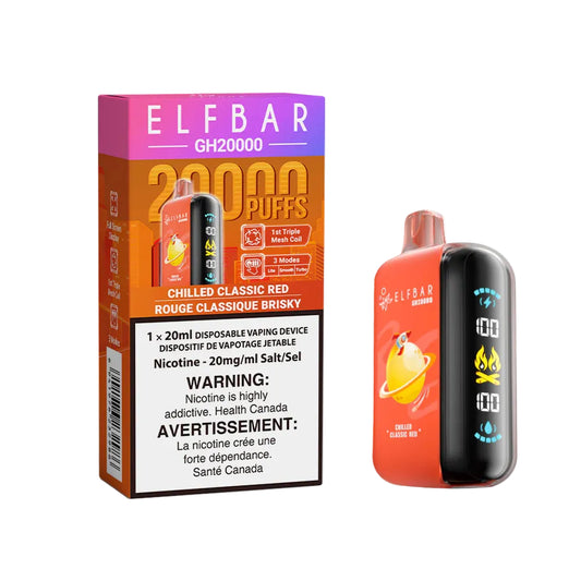 Elf Bar GH20000 - Chilled Classic Red - disposable - wee shisha n vape