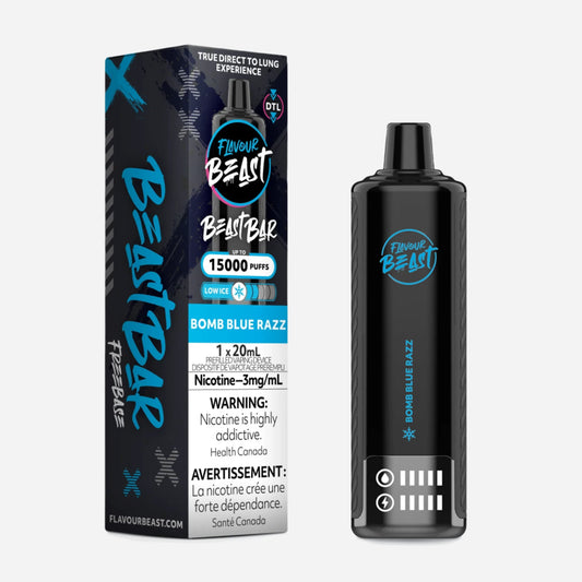 Flavour Beast Beast Mode Max 15000 - Bomb Blue Razz - Wee Shisha N Vape