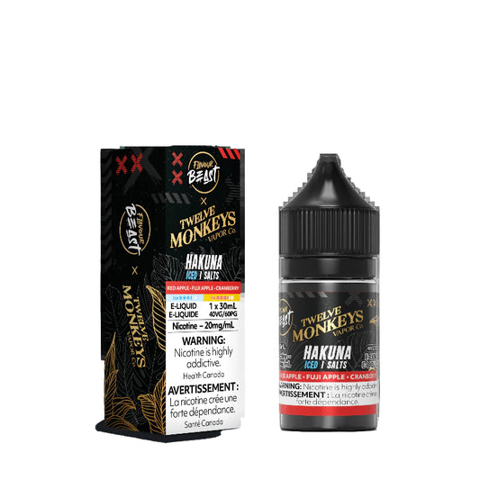  Flavour Beast x Twelve Monkeys E-Liquid - Hakuna Iced Salt - Wee Shisha N Vape