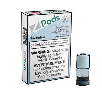 flavourless - z pod - wee shisha n vape