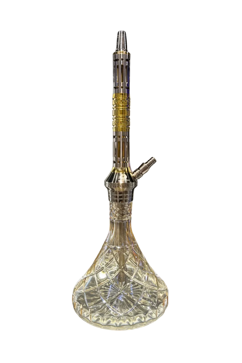Gold - 7 Star Medium-10 Hookah - Wee Shisha N' Vape