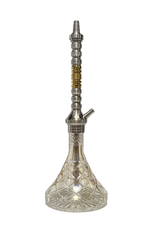 Gold - 7 Star Medium-4 Hookah - Wee Shisha N' Vape