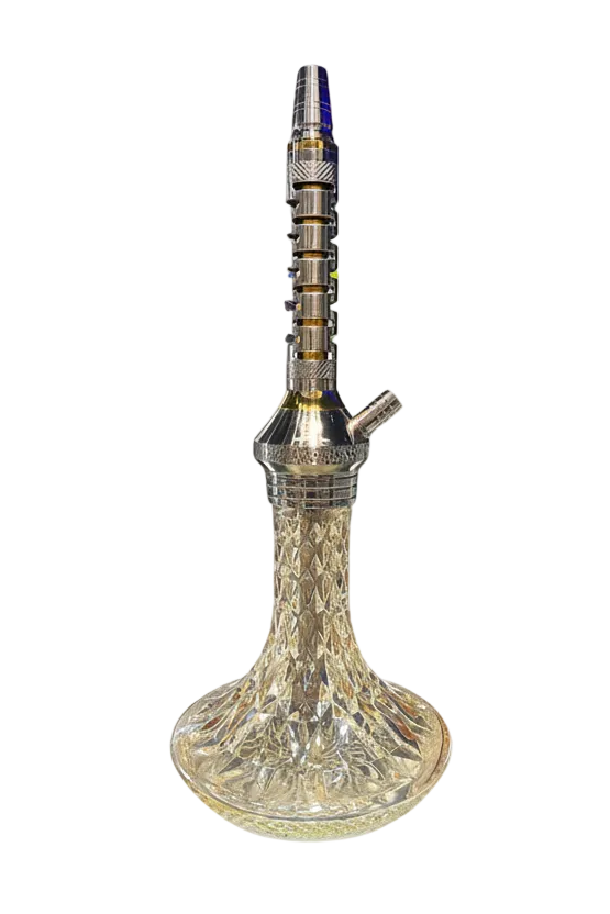 Gold - 7 Star Medium-6 Hookah - Wee Shisha N' Vape