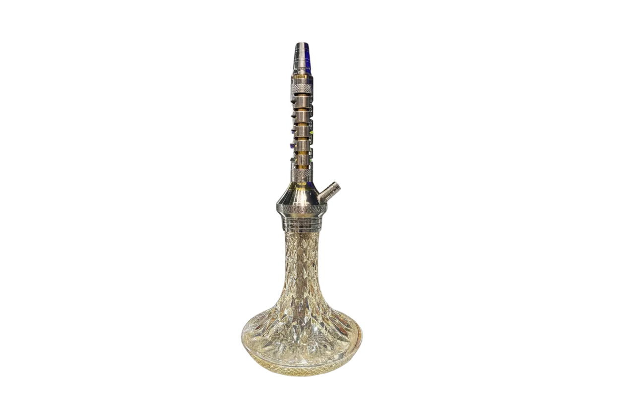 Gold - 7 Star Small-8 Hookah - Wee Shisha N' Vape