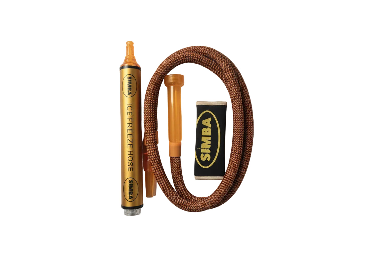 Simba Freezable Hookah Hose - Gold - Wee Shisha n Vape