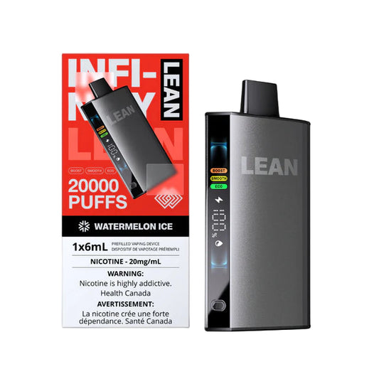 Infinity Lean 20k Puffs - Watermelon Ice - Wee Shisha N Vape