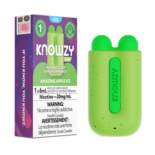 KNOWZY DUO6 - Amazing Apple Ice