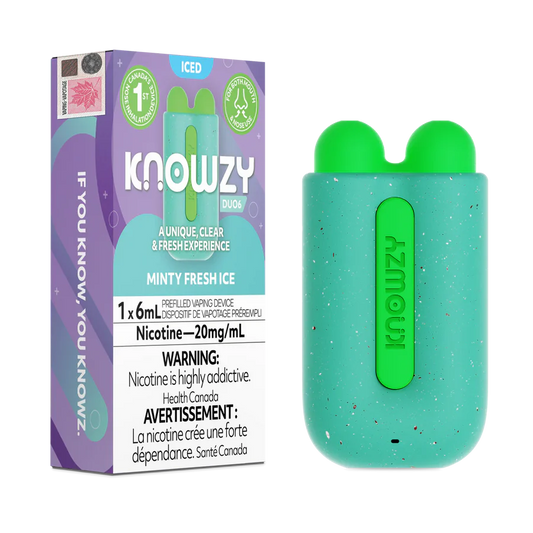 KNOWZY DUO6 - Minty Fresh Ice