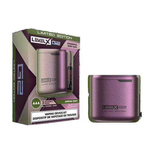 Level X G2 Device - Aurora Shift -  Wee Shisha N Vape