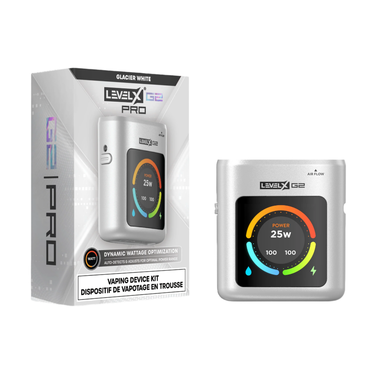 Level X Boost G2 1000 Device Kit - Silver - Wee Shisha N Vape
