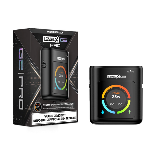 Level X Boost G2 1000 Device Kit - Black - Wee Shisha N Vape