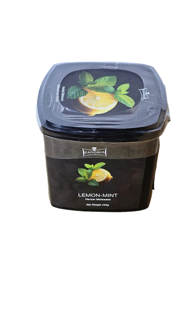Zanobia Herbal Molasses (250g) - Lemon Mint - Wee Shisha N Vape