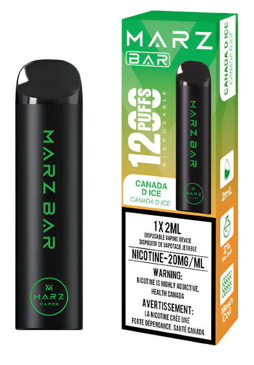 Marz Bar-1200 Puffs - Canada D Ice - Wee Shisha N Vape