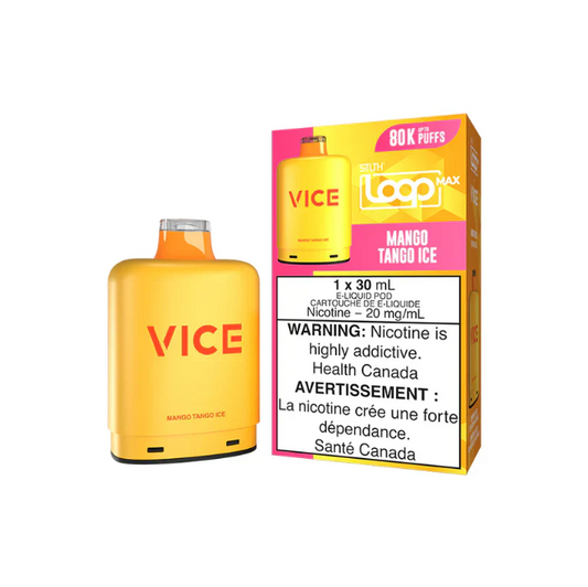 Mango Tango Ice - STLTH Loop Max x Vice Pod - Wee Shisha N' Vape
