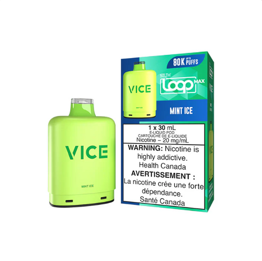 Mint Ice - STLTH Loop Max x Vice Pod - Wee Shisha N' Vape