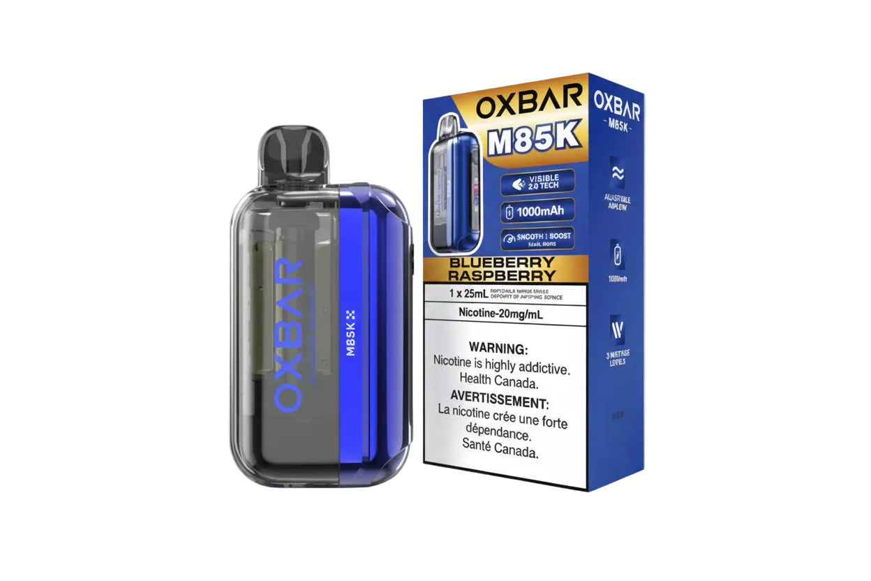 Oxbar M85K - Blueberry Raspberry - Disposable Vape - Wee Shisha N Vape