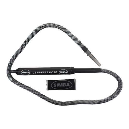Simba Freezable Hookah Hose - Black - Wee Shisha N Vape
