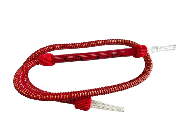 Khalil Maamoon Handle Pipe - Red - Wee Shisha N Vape
