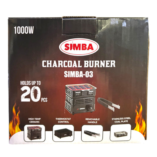 Simba-003 Charcoal Burner 1000W