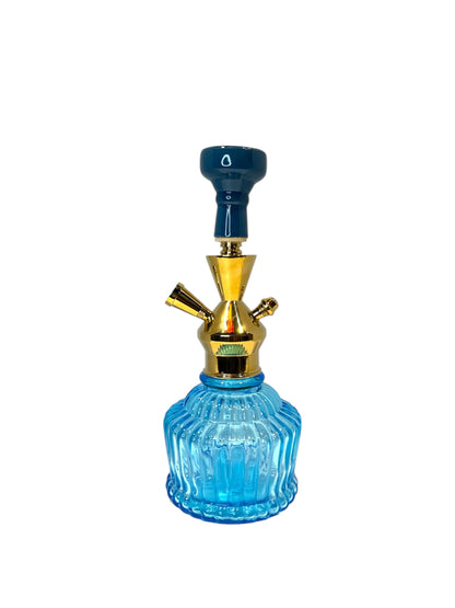 MYA Flora Case Hookah - Blue - Wee Shisha N Vape
