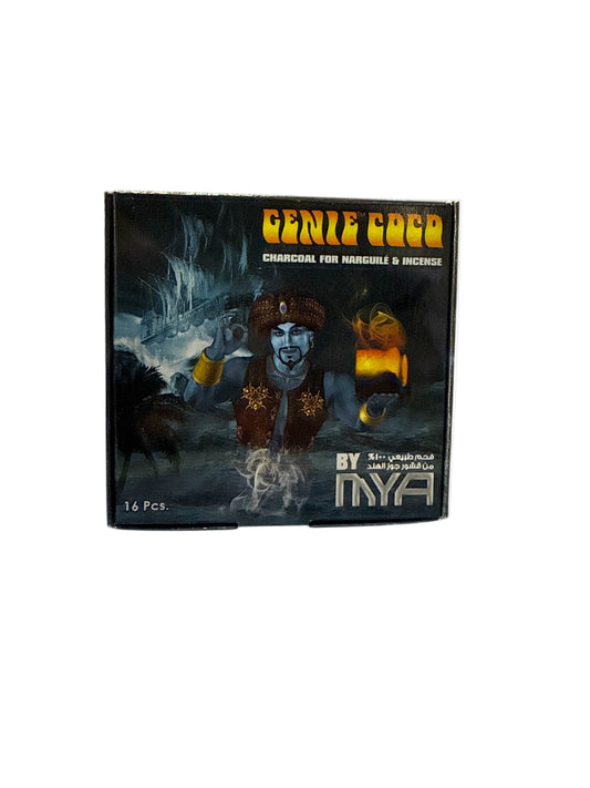 Genie COCO Charcoal 16 pc - Wee Shisha N Vape