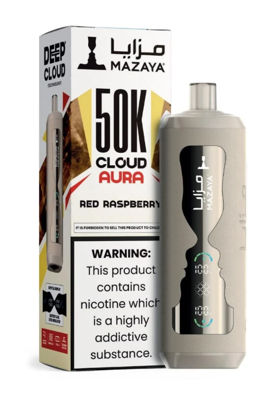 Mazaya Cloud Aura 50K - Red Raspberry