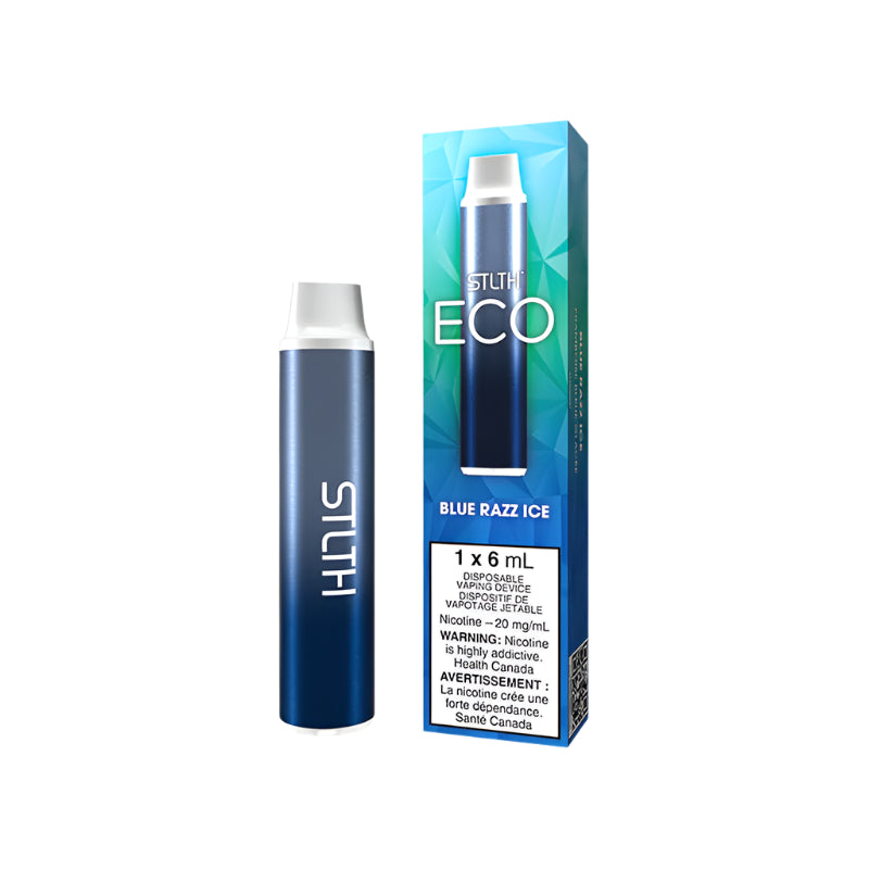 Stlth-Eco-1600puffs-Blue Razz Ice-Wee Shisha N Vape