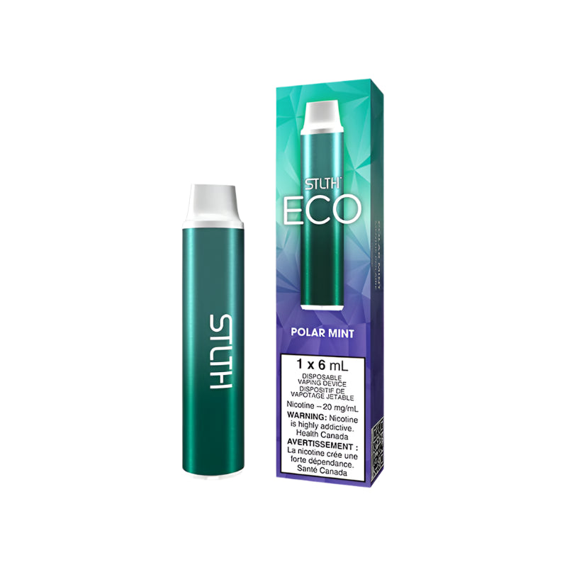 Stlth-Eco-1600puffs-Polar Mint-Wee Shisha N Vape