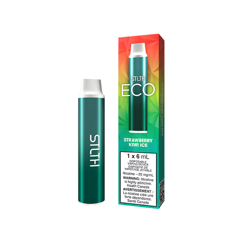 Stlth-Eco-1600puffs-Strawberry Kiwi Ice-Wee Shisha N Vape