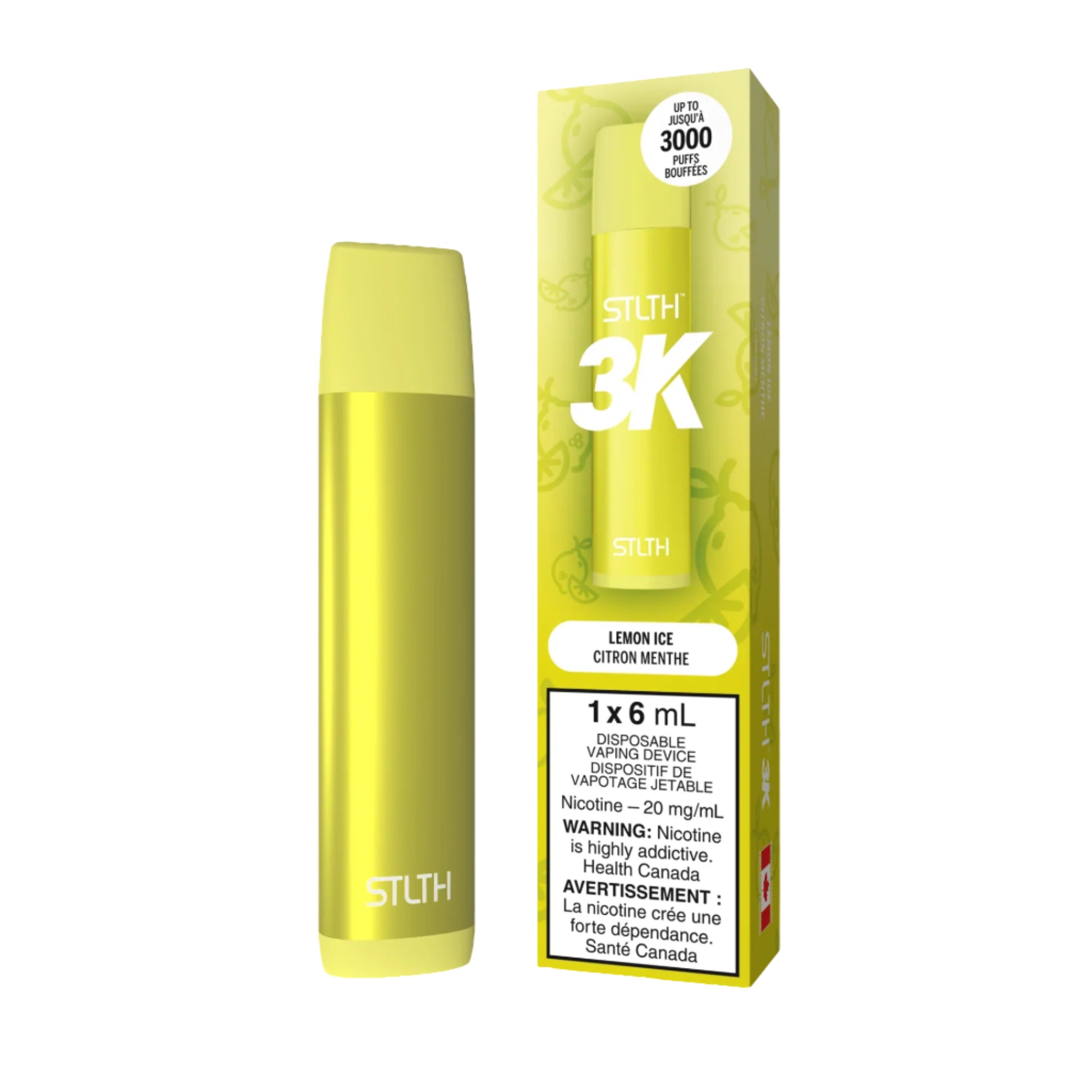 Stlth 3k - Lemon Ice- wee shisha n vape