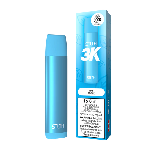 Stlth 3k - mint - wee shisha n vape