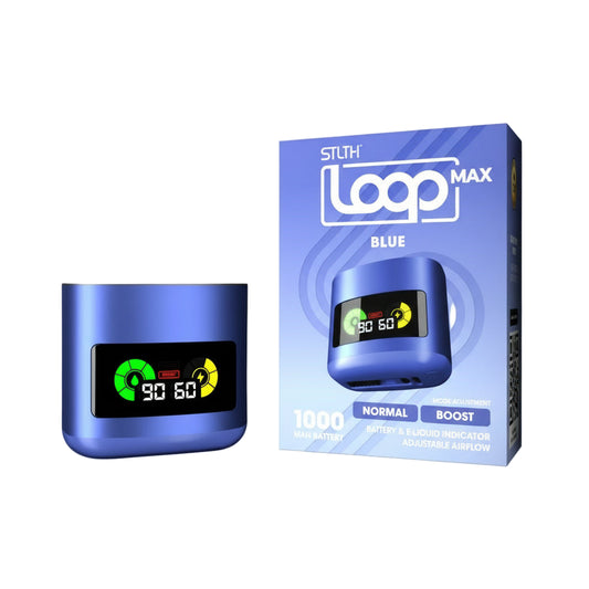 STLTH Loop Max Device Blue - The Wee Smoke Shop