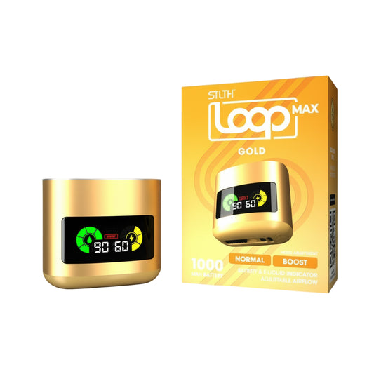 STLTH Loop Max Device Gold - Wee Shisha N Vape