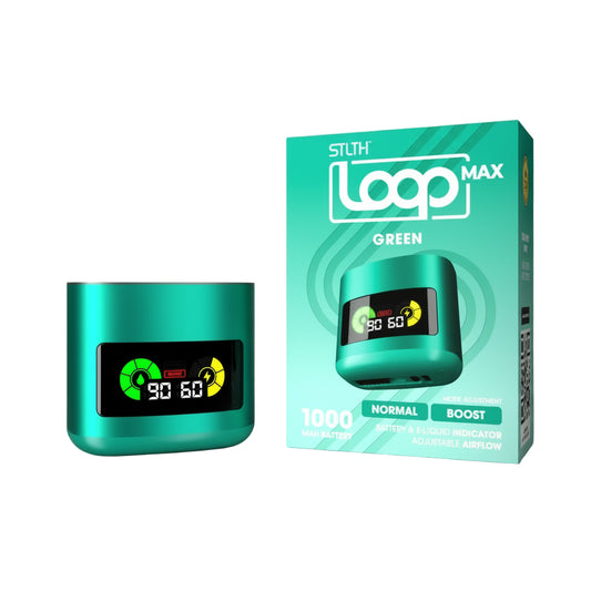 STLTH Loop Max Device Green - Wee Shisha N Vape