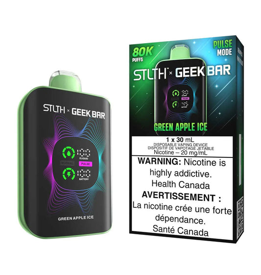 STLTH x Geek Bar 80k - Green Apple Ice - Wee Shisha N Vape