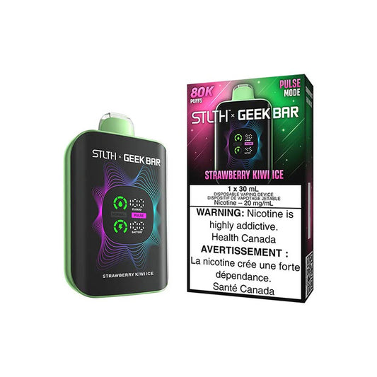 STLTH x Geek Bar 80k - Strawberry Kiwi Ice - Wee Shisha N Vape